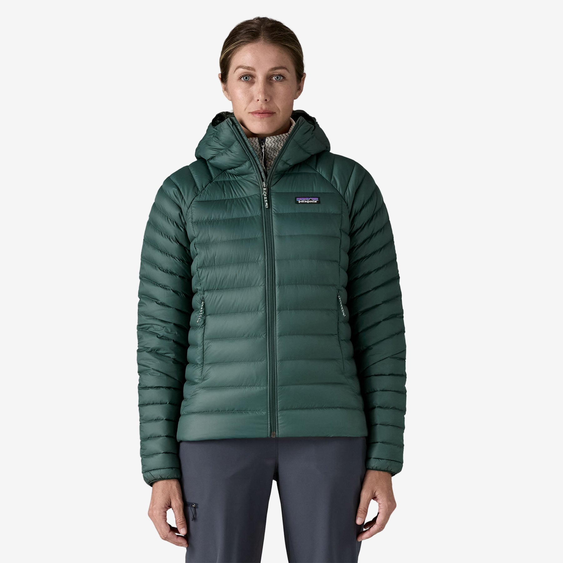Kurtka puchowa z kapturem damska Patagonia Down Sweater Outlet Patagonia - Dasea People