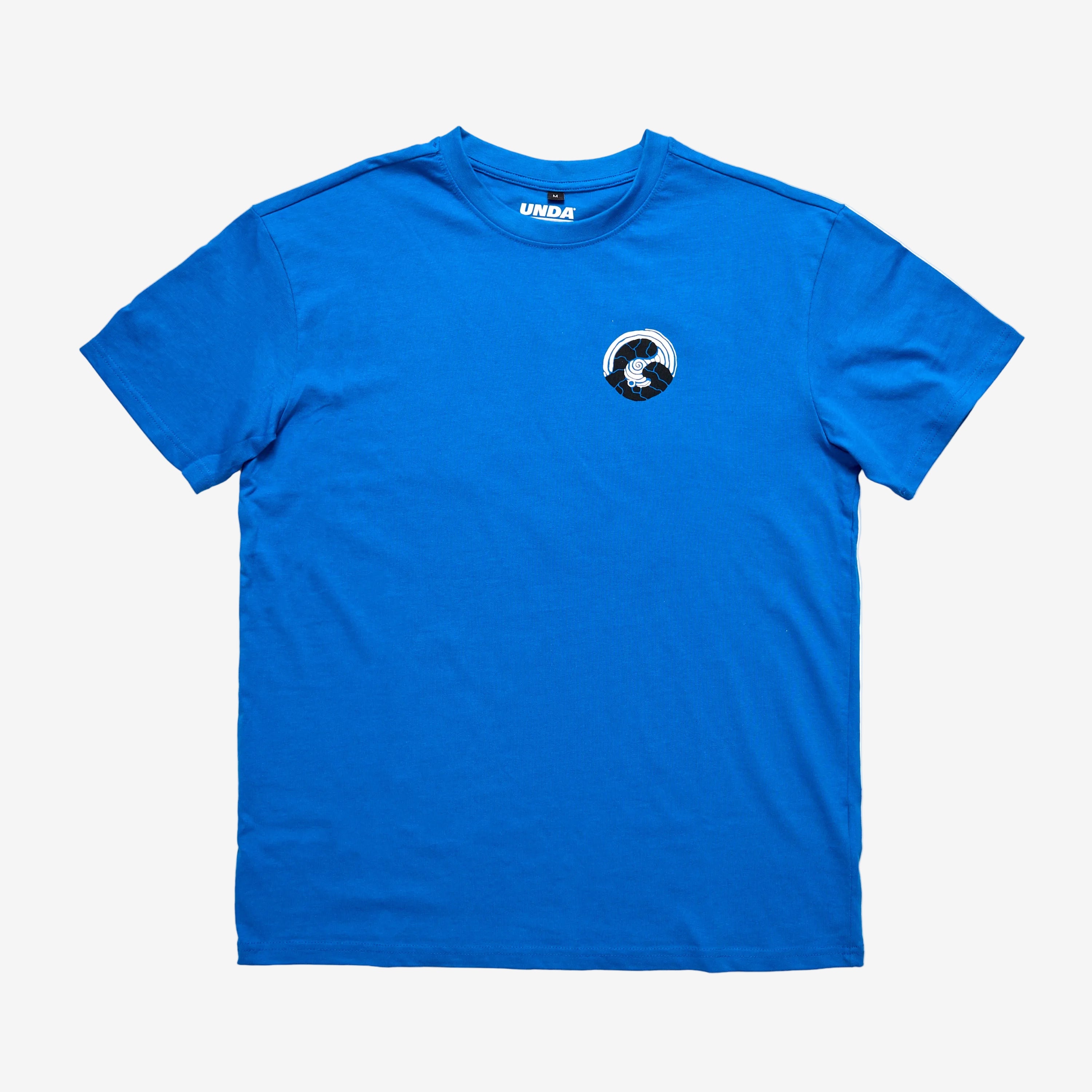 Koszulka UNDA x Ponchee.193 – G-spin Cobalt Blue