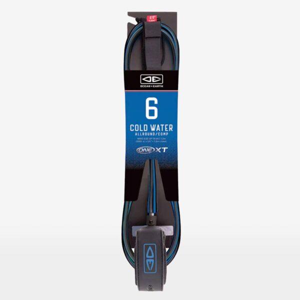 Leash surfingowy ONE Cold Water Premium XT 6'0"