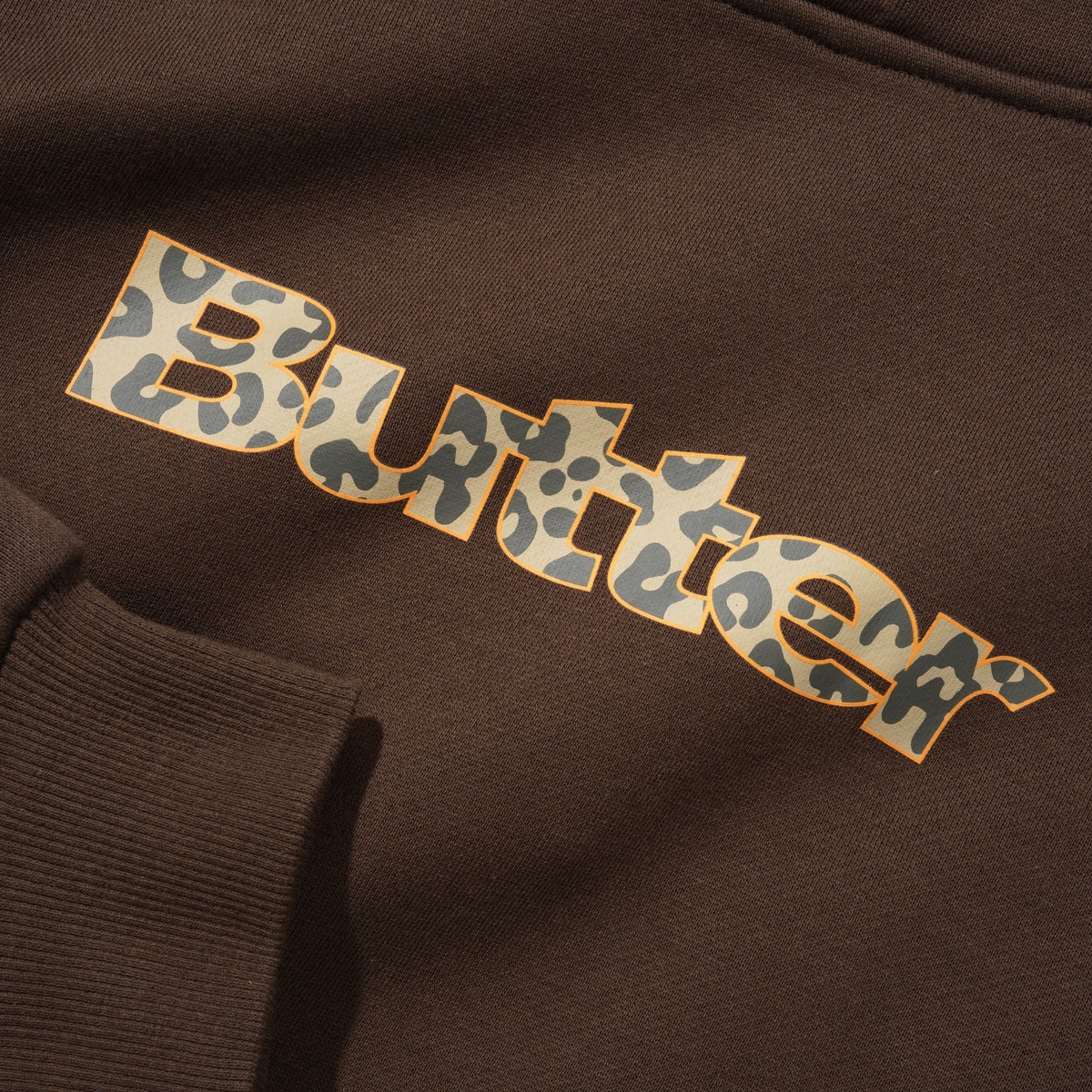 Bluza Butter Goods Leopard Print Logo Butter Goods - Dasea People