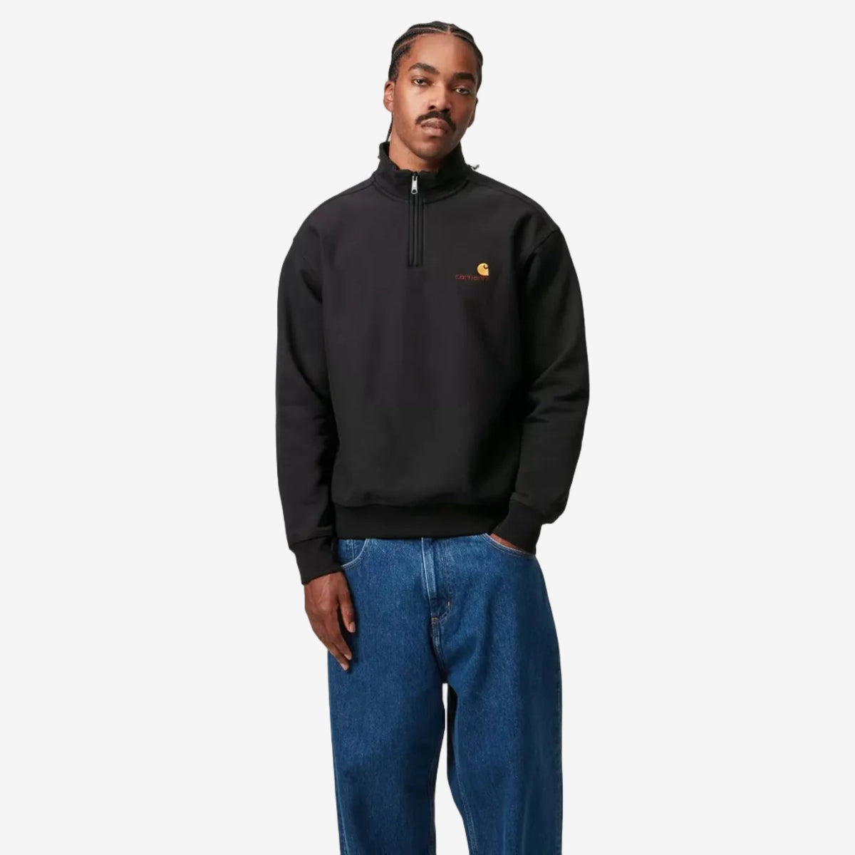 Bluza Carhartt WIP Half Zip American Script Carhartt WIP - Dasea People