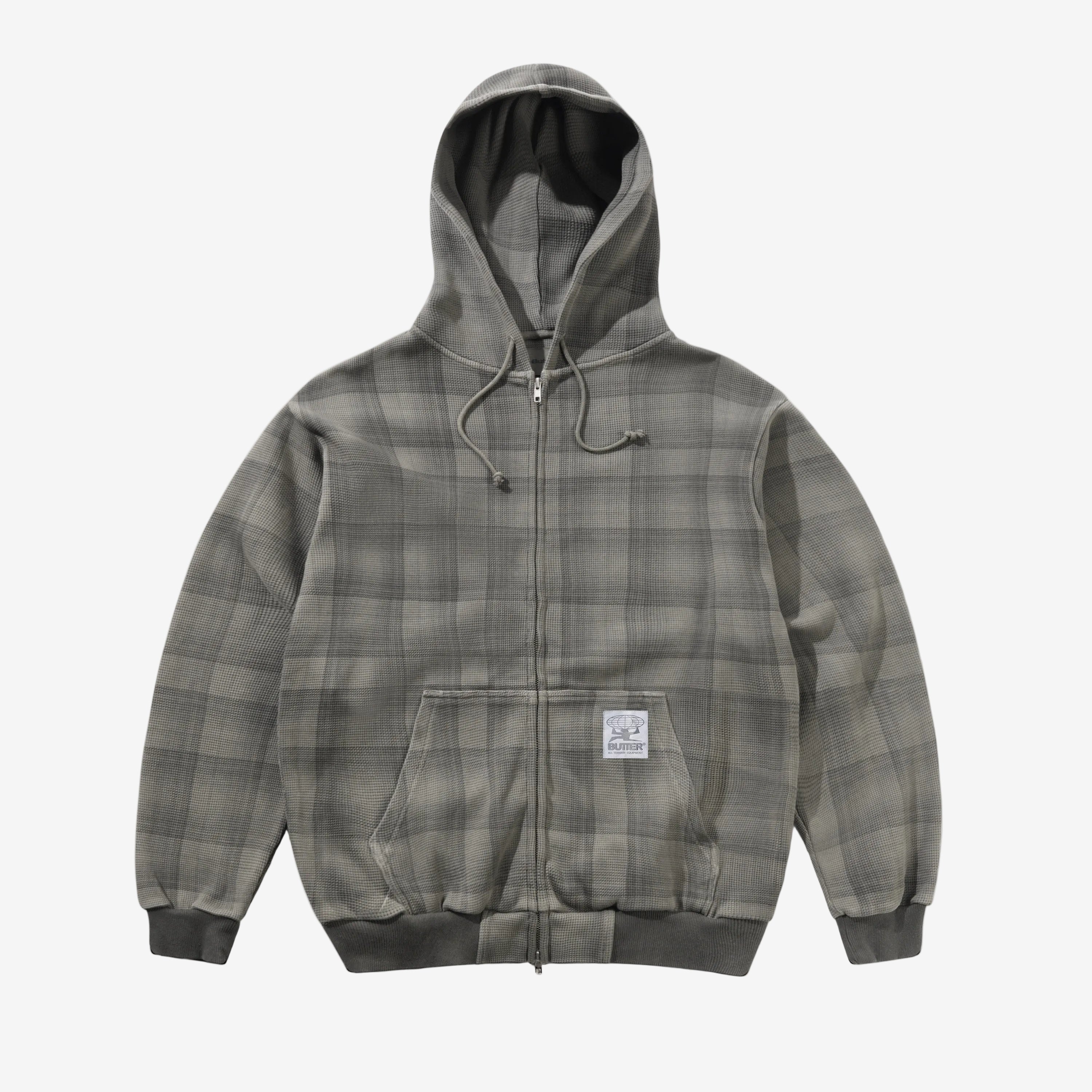 Bluza rozpinana z kapturem Butter Goods Waffle Zip - Thru Butter Goods - Dasea People