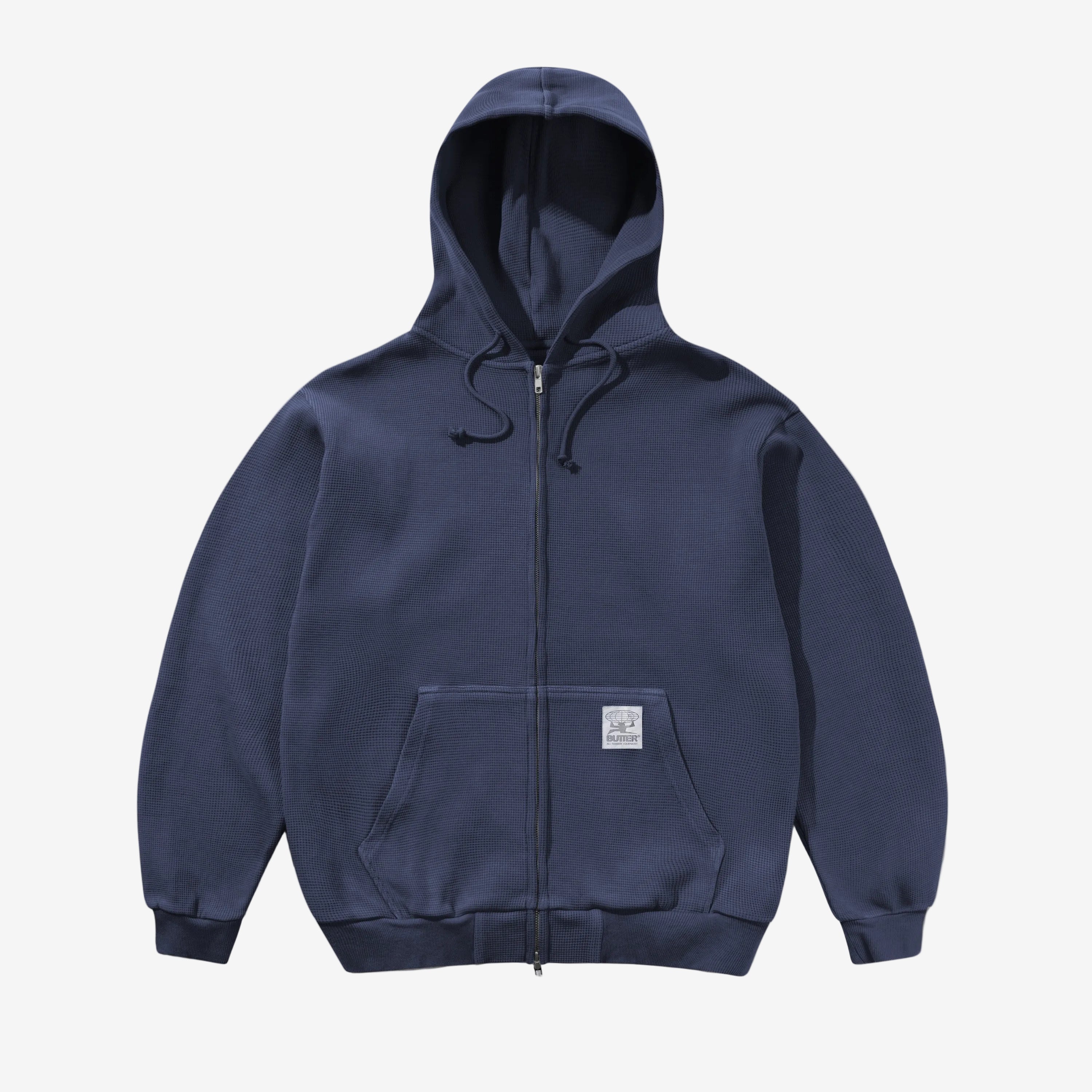Bluza rozpinana z kapturem Butter Goods Waffle Zip - Thru Butter Goods - Dasea People