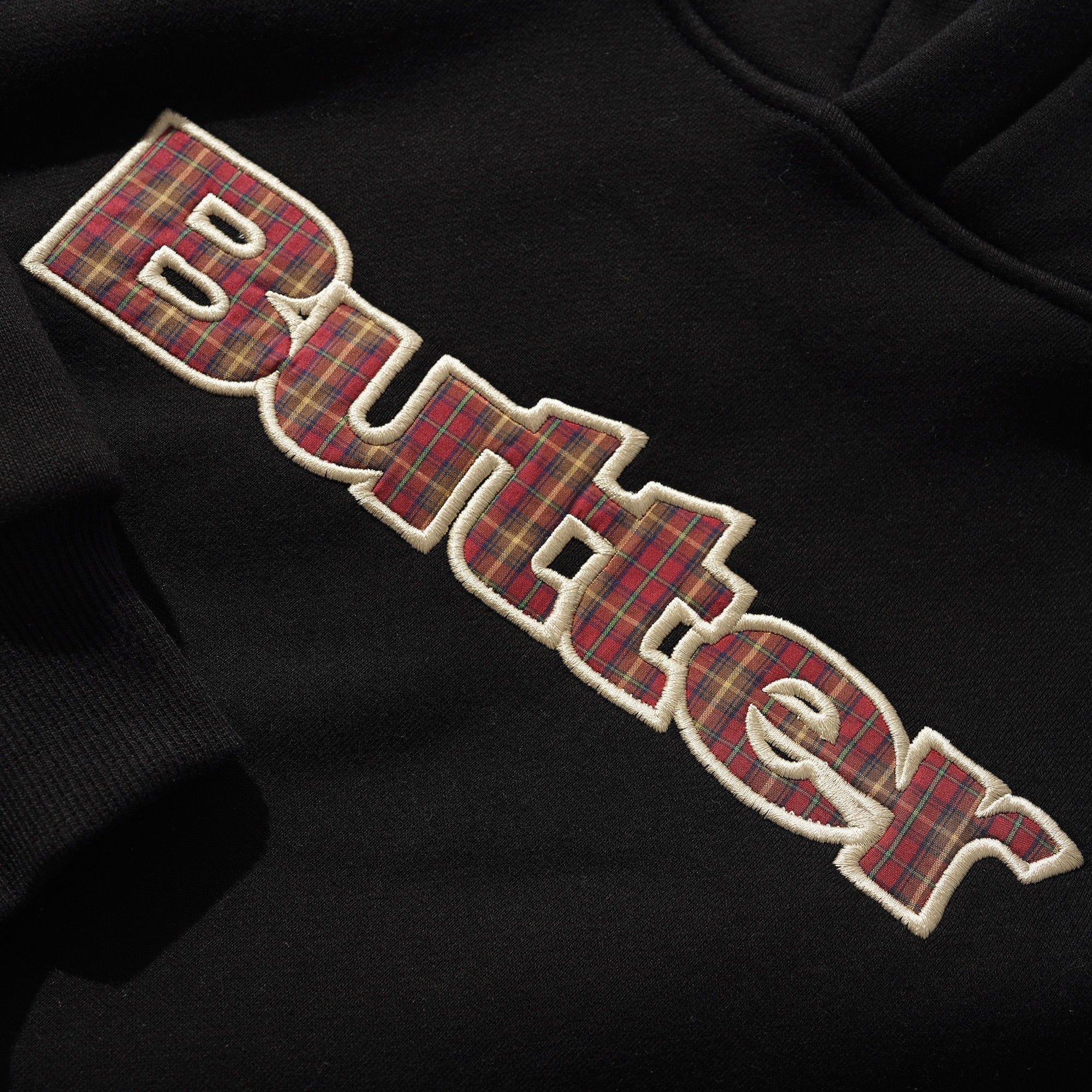 Bluza z kapturem Butter Goods Plaid Logo Applique Butter Goods - Dasea People
