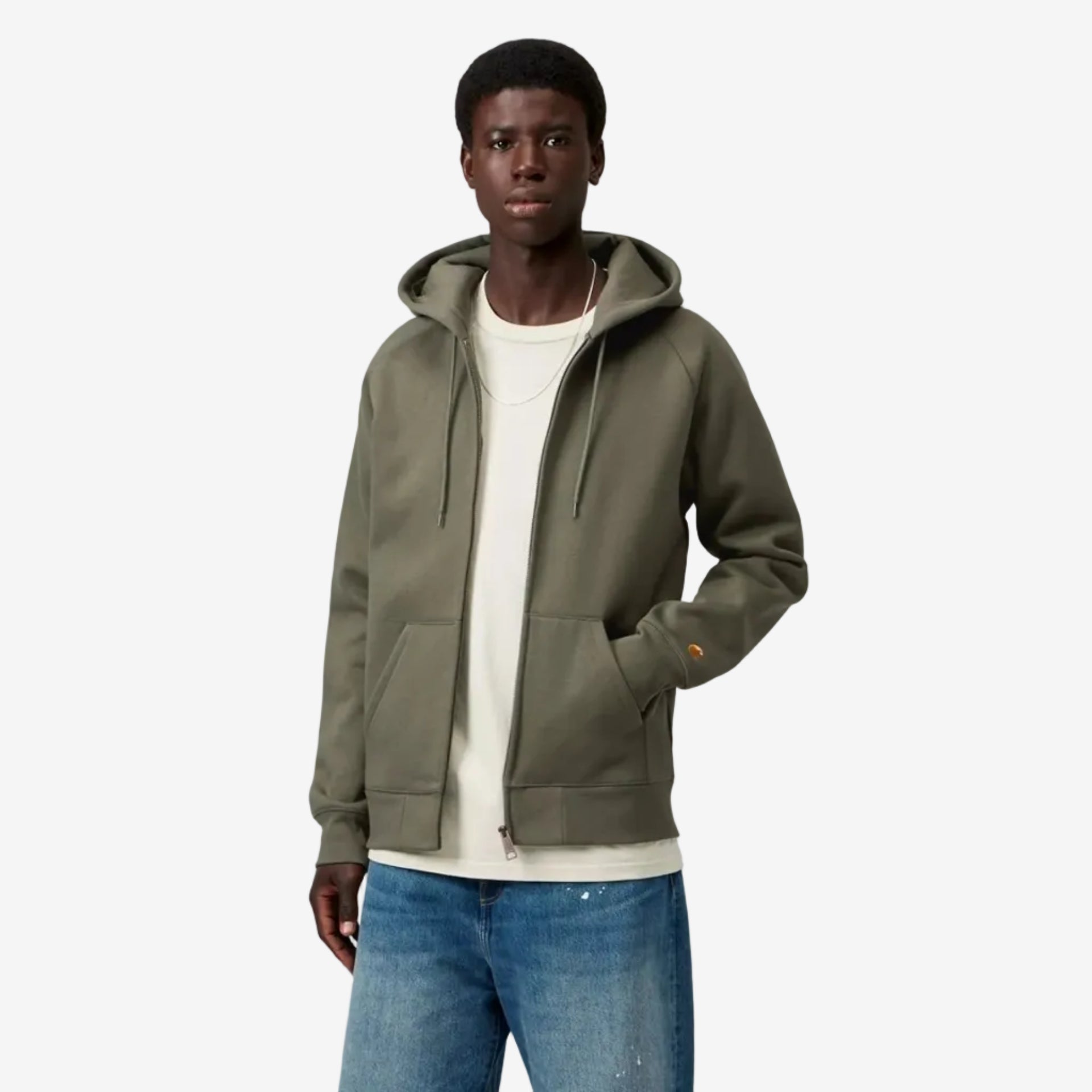 Bluza z kapturem rozpinana Carhartt WIP Chase Carhartt WIP - Dasea People