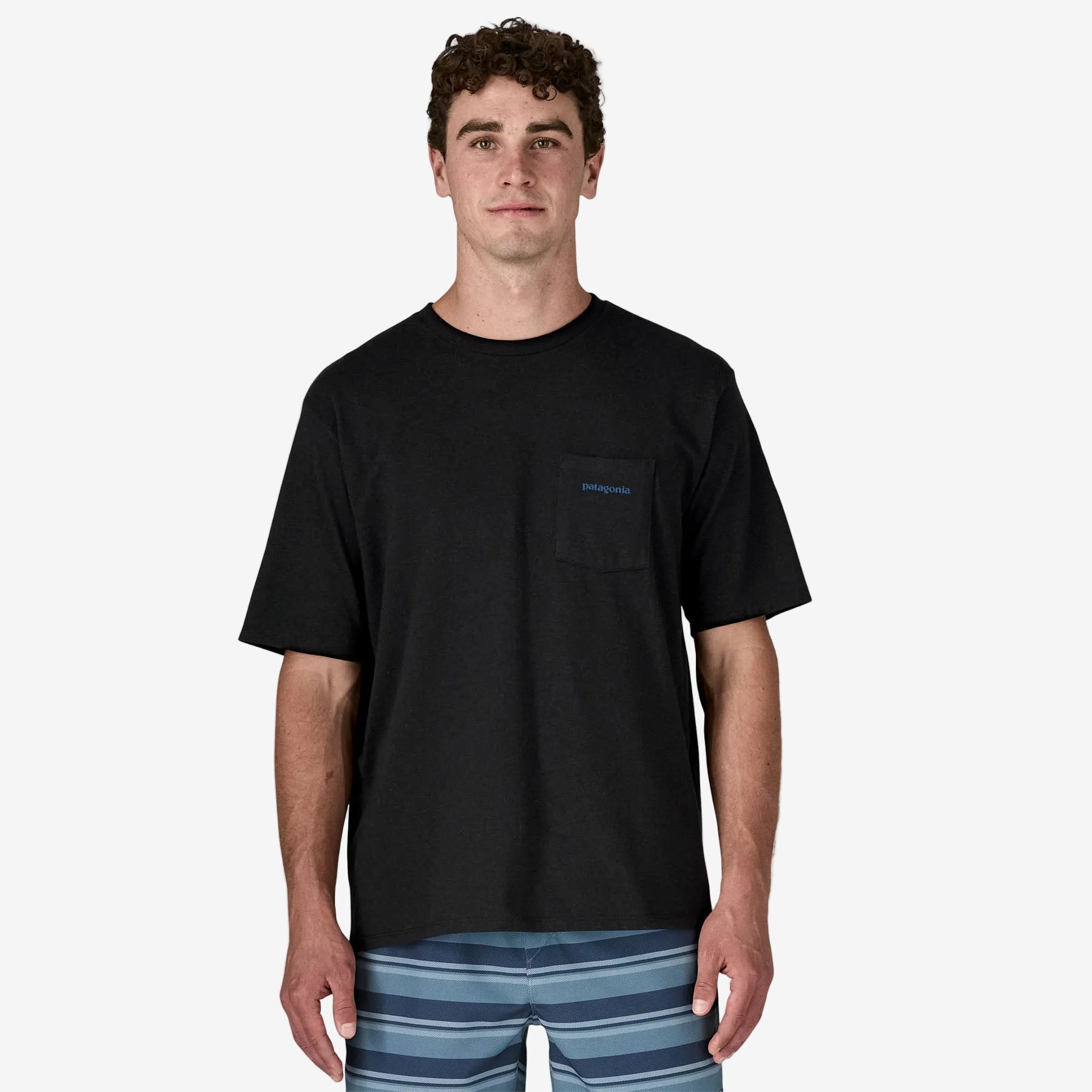 Koszulka Patagonia Boardshort Logo Pocket Responsibili - Tee Patagonia - Dasea People
