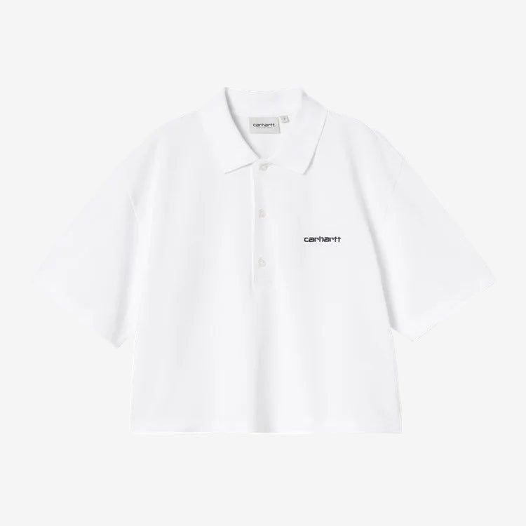 Koszulka polo damska Carhartt WIP Carhartt Script TS Carhartt WIP - Dasea People