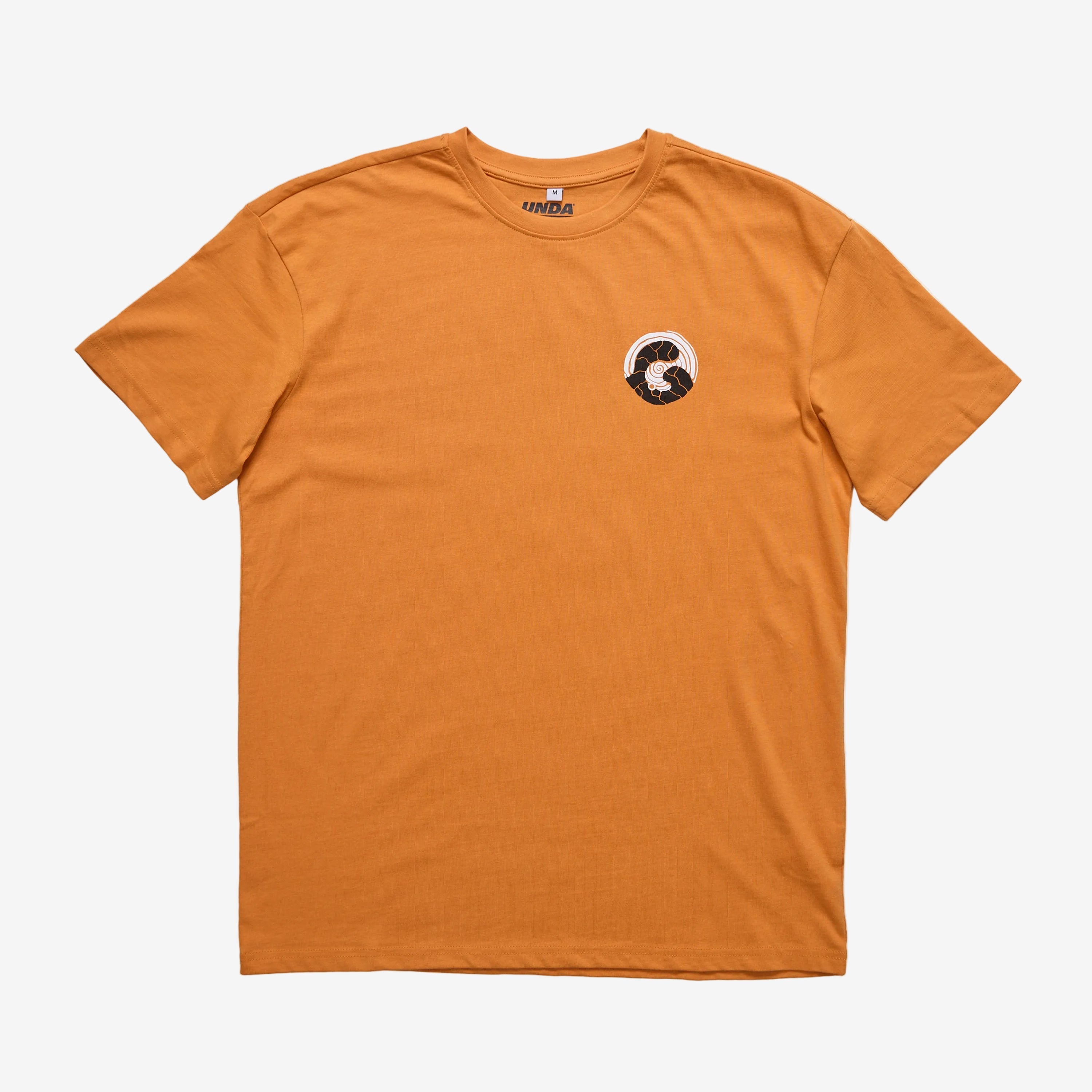 Koszulka UNDA x Ponchee.193 – G-spin Rusty Orange UNDA - Dasea People