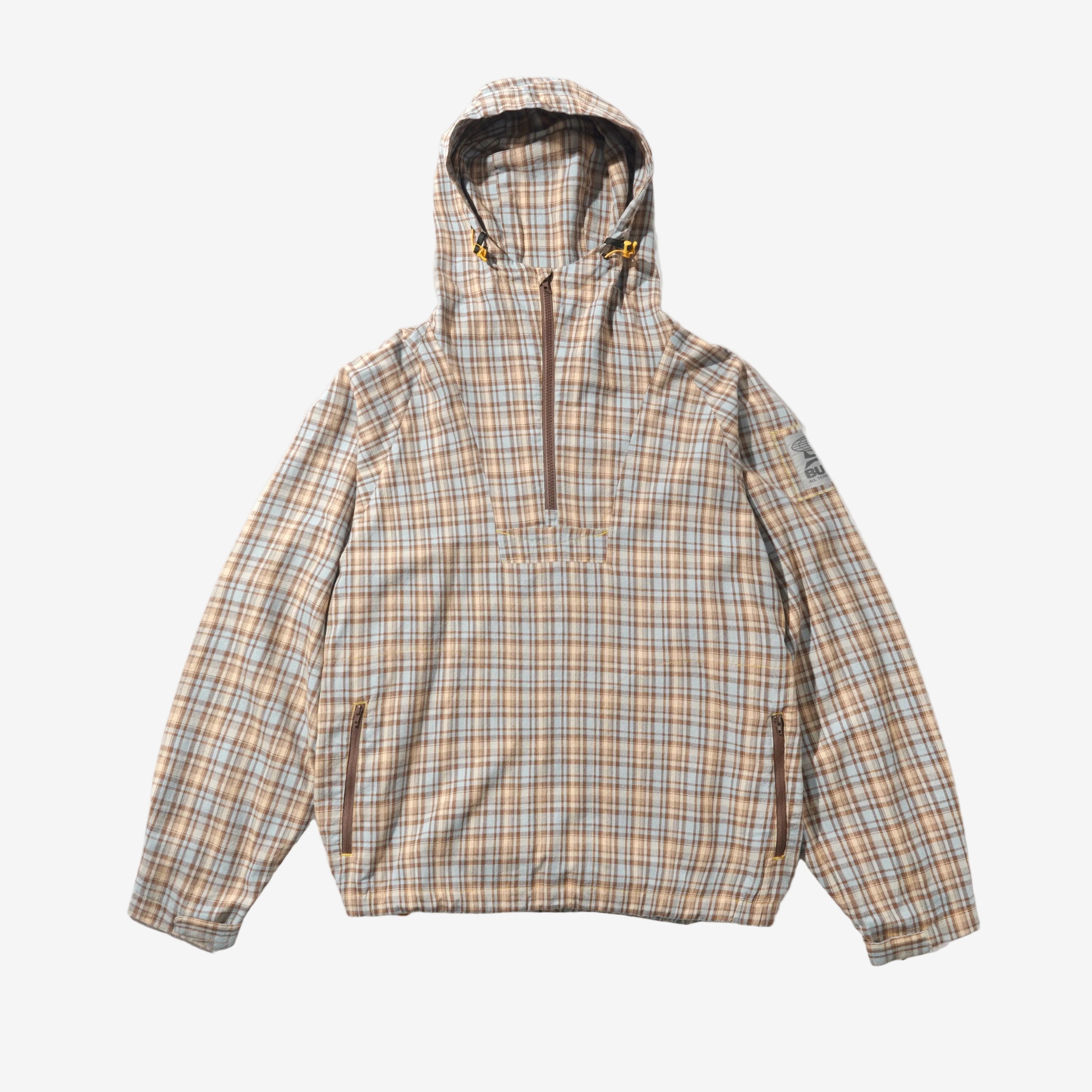 Kurtka Butter Goods Plaid Equipment Anorak Butter Goods - Dasea People
