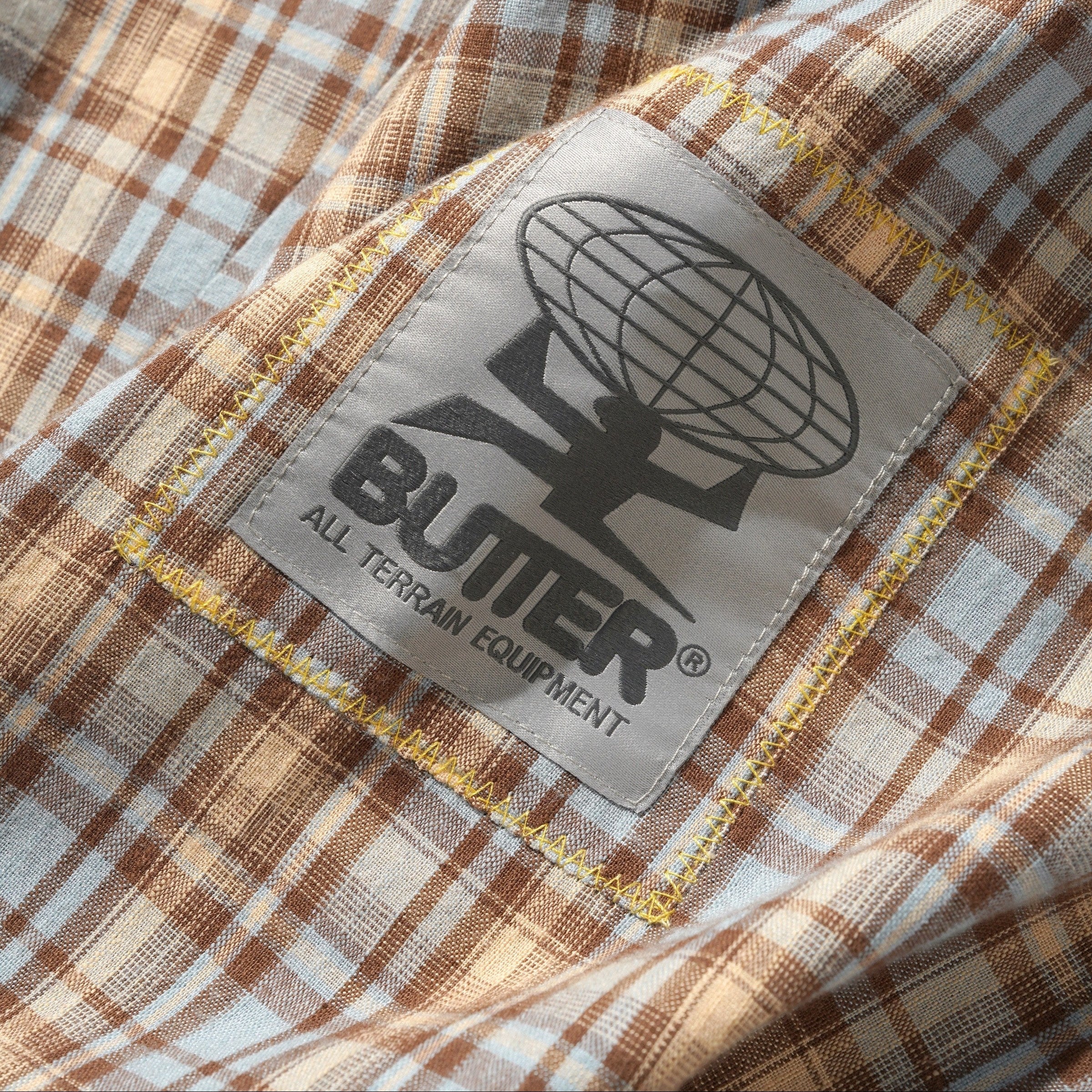 Kurtka Butter Goods Plaid Equipment Anorak Butter Goods - Dasea People