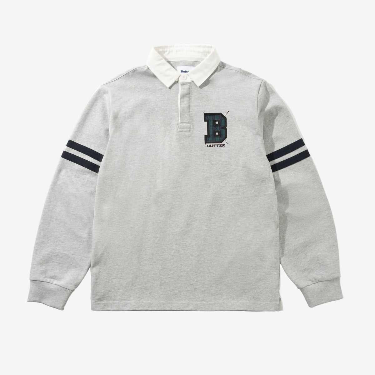 Longsleeve Butter Goods Applique Rugby Polo Butter Goods - Dasea People