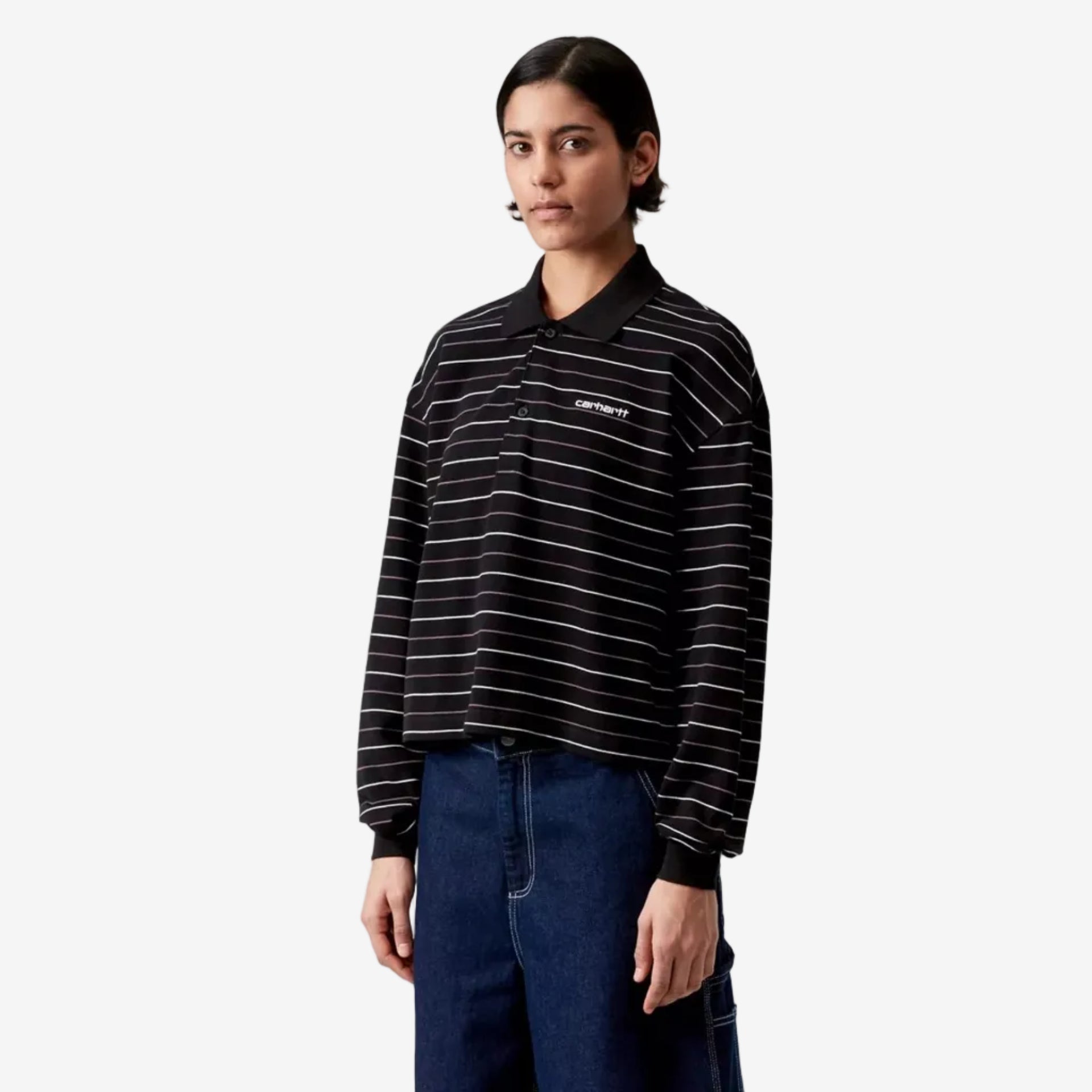 Longsleeve polo damski Carhartt WIP Mabel Carhartt WIP - Dasea People