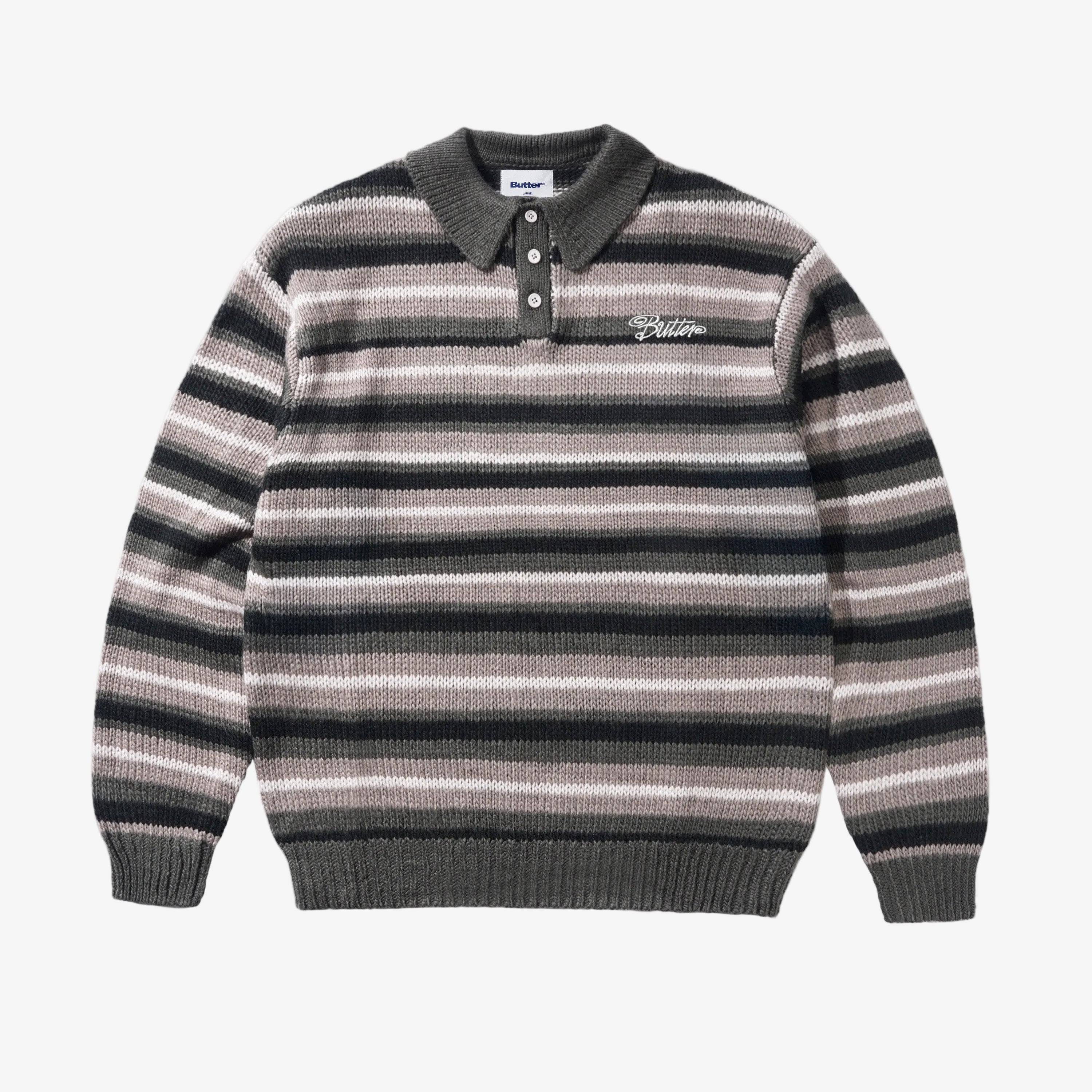 Sweter Butter Goods Ombre Stripe Knit Butter Goods - Dasea People