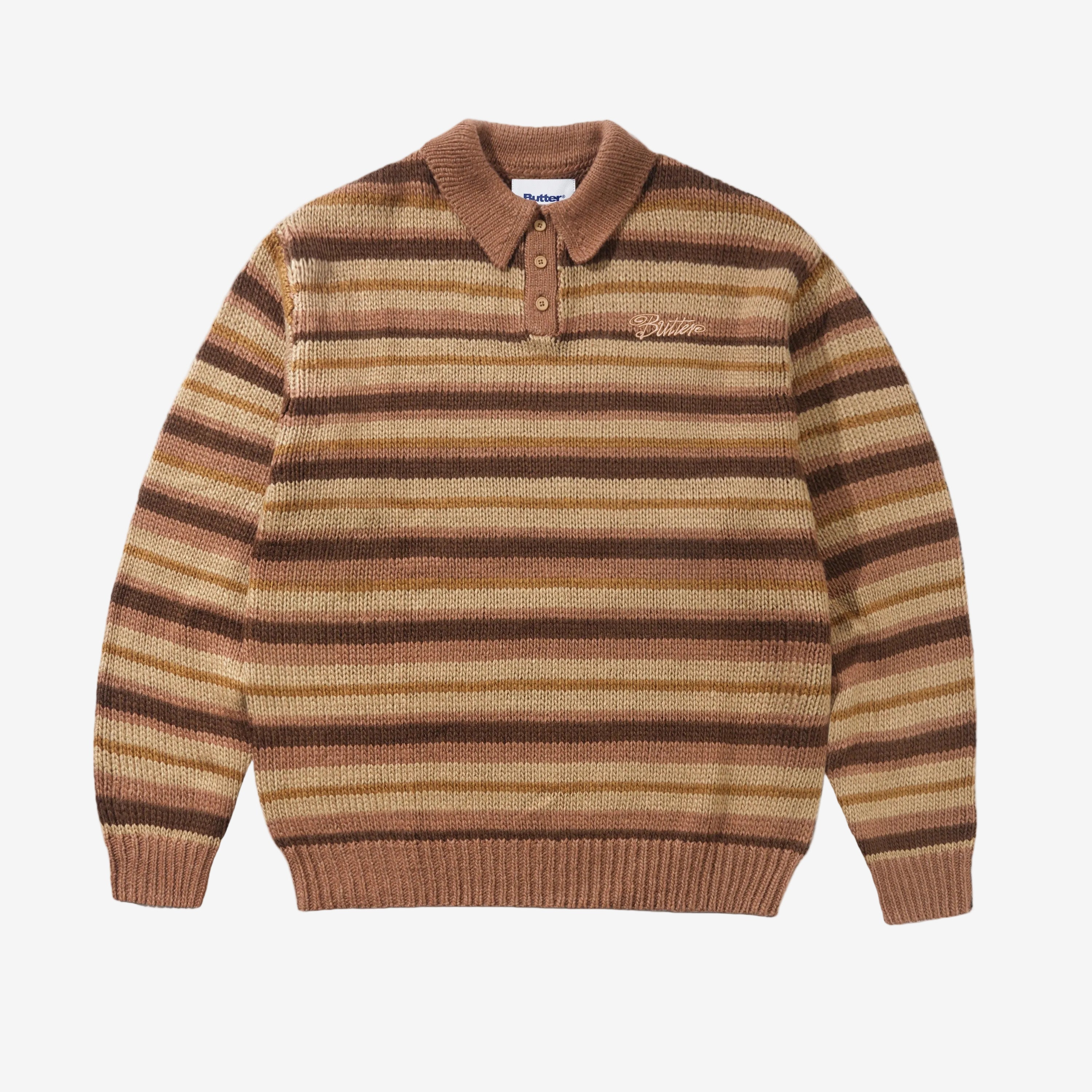Sweter Butter Goods Ombre Stripe Knit Butter Goods - Dasea People