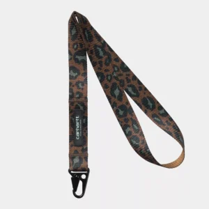 smycz-carhartt-wip-jude-keychain-camo-leo-jacquard-tamarind